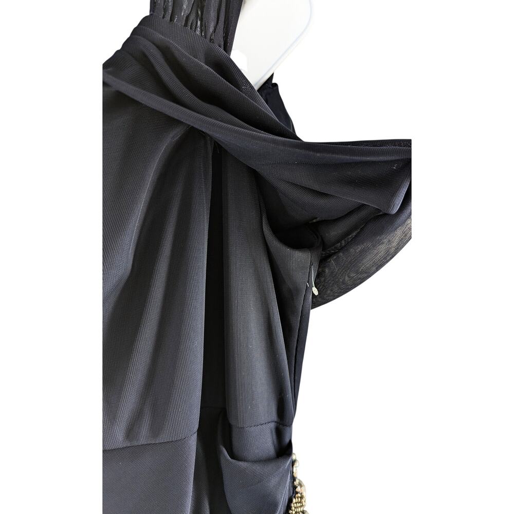 ALEX Evenings Navy Blue Dress Formal Gown Long Maxi Plus NEW - Picture 9 of 14